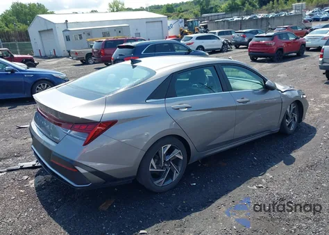 2024 Hyundai Elantra Limited из США, поврежденный, VIN KMHLP4DG5RU693589